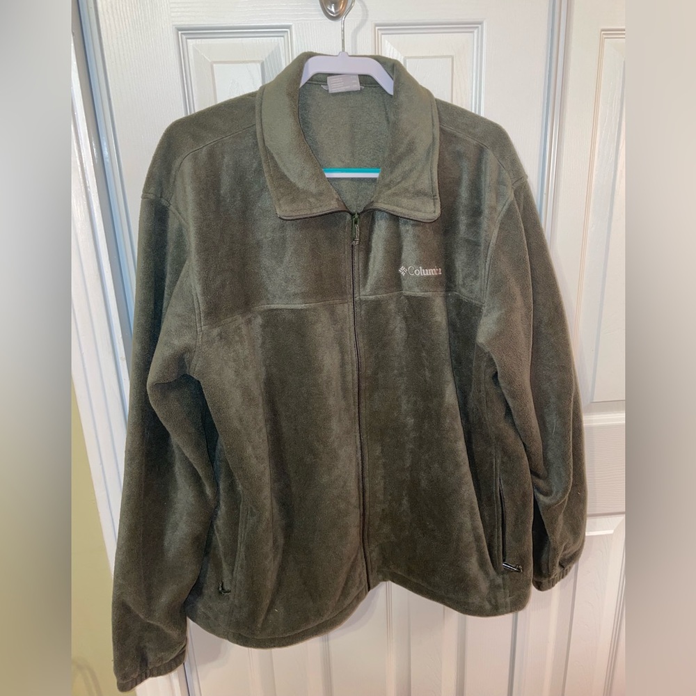 Green Columbia Fleece Jacket
